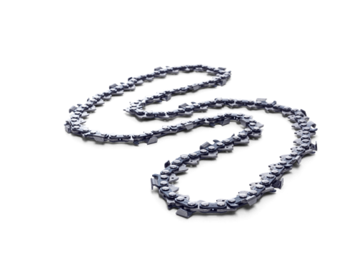 Łańcuch tnący Husqvarna SP 21G X-CUT 325, 1,1 mm, 46DL, czarny, w pętli, pokazujący ogniwa i mocowania, na jednolitym tle. Do pił łańcuchowych.