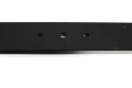 Nóż kosiarki MTD o długości 61,7 cm, czarny, z trzema otworami montażowymi, leżący na białym tle. Widoczne wykończenie metalowe, prosta forma, brak dodatkowych zdobień czy napisów. Idealny do urządzeń ogrodniczych.