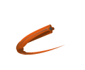 Linka tnąca o średnicy 2,4 mm, długości 77 m, w kolorze pomarańczowym. Produkt przedstawiony w pozycji leżącej, z widoczną lekko skręconą strukturą. Idealna do zastosowania w narzędziach ogrodowych. Opakowanie i detale mogą być widoczne.