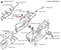 Śruba do pilarek Husqvarna 371XP, 365 z metalowym wykończeniem, cylindryczna, z numerem katalogowym 501 26 97-04, idealna do montażu w urządzeniach tnących i ogrodniczych.