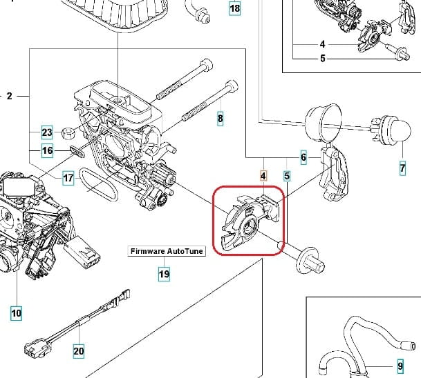 Dźwignia ssania do pilarki Husqvarna 465/545/550 w kolorze czarnym. Ujęcie z przodu, z widocznymi detalami w postaci mocowania i charakterystycznych kształtów. Produkt w ogólnym kontekście mechanicznego układu pilarki, na prostym tle.