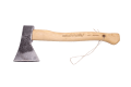 Touristen-Axt 0,6 kg Krumpholz Hickory.  Axtkopf aus Stahl, Hickorygriff.