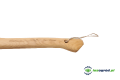 Krumpholz Axtstiel aus Hickory1,0 kg.