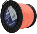 Linka tnąca 3,0mm x 240m w opakowaniu w kolorze pomarańczowym, zwinięta na czarnej szpulce. Widoczny napis „Core Cut” oraz logo Husqvarna. Szpulka leży na jednej z krawędzi, co umożliwia podgląd całego produktu. Tło białe.