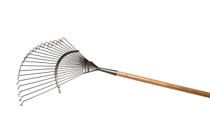 Grabie do trawy z długim styliskiem jesionowym Krumpholz