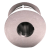 Adapter/Piasta noża Mcculloch M46-140WR, M46-125WR, M51-140WR w kolorze metalicznym. Widok z góry, ukazujący okrągły kształt z wewnętrznymi żłobieniami. Umożliwia montaż noża w kosiarce, stabilny i wytrzymały element konstrukcyjny.