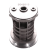 Stalowy adapter noża do kosiarki Husqvarna z okrągłą podstawą, smukłym korpusem i dwoma otworami mocującymi. Numer 5045913 widoczny u góry. Produkt na białym tle, w pozycji stojącej, z bliska.