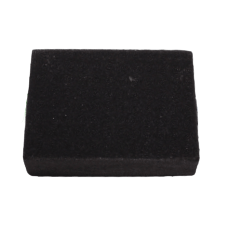 Filtr powietrza do wykaszarki Husqvarna 555RXT, prostokątny, z gęstego czarnego materiału, na jednolitym tle. Zapewnia wydajność pracy i jest przeznaczony do wymiany w narzędziach ogrodowych.