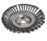 Szczotka do czyszczenia kostki brukowej drut splatany 200x0.50x20mm 