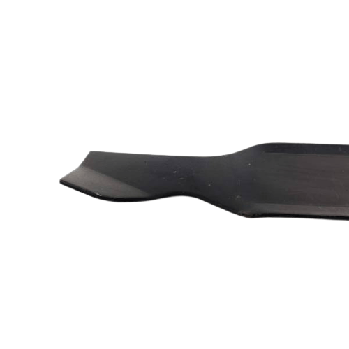 Nóż kosiarki MTD o długości 49 cm, czarny, wykonany z metalu, prosty kształt z zaokrąglonym końcem, leżący na płaskiej powierzchni. Widoczny brak dodatkowych oznaczeń czy logo.