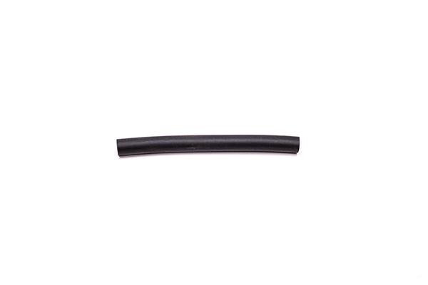 Czarny, elastyczny przewód oleju/paliwa do pilarek Partner P340S/P350S/P360S, 20 cm, cylindryczny, gładki, zapewniający szczelność i ochronę przed wyciekami.