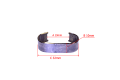 Sprężyna sprzęgła do pilarki Husqvarna 350, 351, metaliczna, jednolita, o wymiarach 32 mm x 19 mm x 10 mm. Produkt leży na równym tle, widok z boku, z widocznymi wymiarami. Bez dodatkowych oznaczeń lub wzorów.