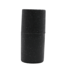 Amortyzator kosy Husqvarna 235R/232R/227R, czarny matowy, cylindryczny z detalami łączenia, bez nadruków, zdjęcie frontalne na jednolitym tle, produkt leżący, gotowy do montażu.