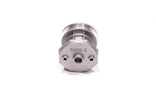Adapter noża o okrągłym, metalowym korpusie w kolorze srebrnym. Widoczna strona z numerem 5045912, otwory do mocowania oraz mniejsze otwory wentylacyjne. Produkt prezentowany w ujęciu frontalnym, na jednolitym tle.