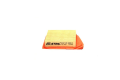 Filtr powietrza do wykaszarek Stihl FS120/200/250/300/350, prostokątny, z brązowym filtrem i pomarańczową ramką, z logo Stihl i numerem katalogowym, na jednolitym tle, pokazujący szczegóły materiału.