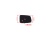 Filtr powietrza do nożyc Husqvarna 122HD60 w kolorze czarnym. Prostokątny kształt, wymiary 7 cm x 6 cm, z centralnym otworem o średnicy 0,9 cm. Ułożony na białym tle, pokazujący szczegóły konstrukcyjne i wymiary.