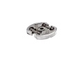 Sprzęgło do pilarki Husqvarna T540 XP/T540 XP II, metaliczne, okrągłe, z wyraźnymi sprężynami i nacięciami, widoczne z boku. Produkt leży na jednolitym tle, ujęcie w zbliżeniu ukazuje szczegóły konstrukcji oraz mechanizm.