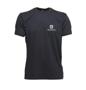 T-shirt z logo Husqvarna
