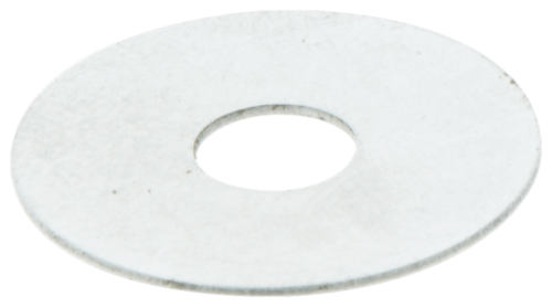 Podkładka pilarki Husqvarna 357XP, 359 w kolorze metalicznym, okrągła z centralnym otworem. Widoczna z góry, leżąca płasko na powierzchni. Gładka faktura, idealna do montażu elementów pilarki.