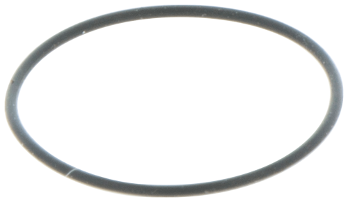 Uszczelka wału korbowego pilarki Husqvarna 362XP, 371XP. Czarne, okrągłe uszczelnienie z gładką powierzchnią. Pozycjonowanie z boku, na białym tle, podkreślające kształt i rozmiar. Idealna do zapewnienia szczelności w silnikach.