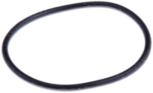 Uszczelka o-ring pilarki Husqvarna 266, 268 w formie elastycznego pierścienia, czarna, gładka powierzchnia. Zbliżenie na kształt okrągły, leżąca na białym tle. Brak widocznych napisów lub logo. Idealna do uszczelniania w urządzeniach.