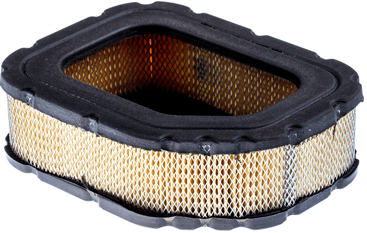 Filtr powietrza KOHLER do traktora CTH 200 TWIN, prostokątny 16x12 cm, zewnętrzna czarna siatka i beżowa wewnętrzna warstwa, na białym tle z widoczną strukturą siatki i gładkimi krawędziami.