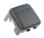 Czarna plastikowa osłona filtra powietrza Husqvarna do nożyc 123HD60/123HD65X, prostokątna z logo, widoczna z góry na białym tle, chroni filtr.