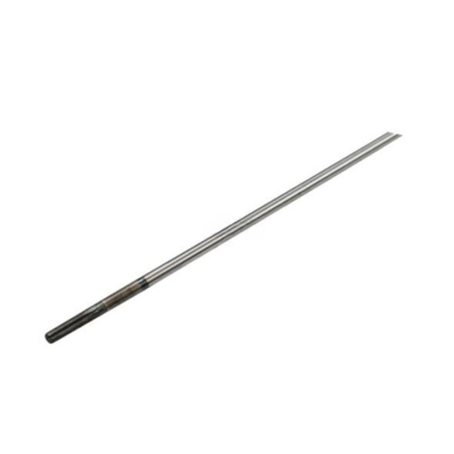 Wał napędowy wykaszarki Husqvarna 343R/545RX, metalowy, błyszczący, leżący, z ciemniejszą końcówką i cienką niebieską linią na środku.