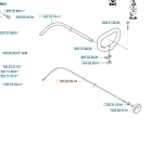 Wał napędowy wykaszarki 323RJ Husqvarna