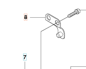 Płyta zabezpieczająca do wykaszarki 355RX Husqvarna