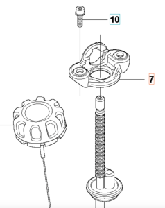 Wspornik wykaszarki 355Fxt Husqvarna