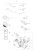 Klucz wykaszarki Husqvarna 345Fxt, metalowy, prosty kształt, z wygodnym uchwytem. Widoczny na białym tle, w pozycji stojącej. Na głowicy widać precyzyjne oznaczenia. W zestawie inne elementy montażowe, w tym zbiornik na olej.