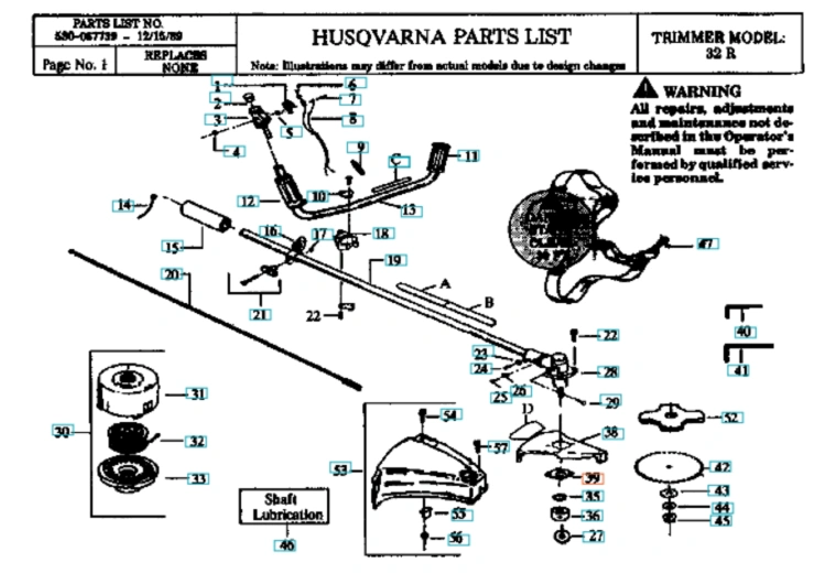 Płyta do wykaszarki 32 R Husqvarna, metalowa, płaska, jasnoszara, z wycięciami na mocowania. Widok frontalny, ukazujący detale kształtu i otworów. Białe tło, co podkreśla jej formę i możliwość zastosowania w urządzeniach ogrodowych.