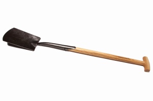 Szpadel ogrodowy Krumpholz trzonek jesionowy