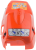 Pokrywa cylindra pilarki Husqvarna 120 MARK II/235, pomarańczowa, z przodu. Widać symbole instrukcji, logo, otwory montażowe oraz detale konstrukcji. Gładka, plastikowa, bez zarysowań.