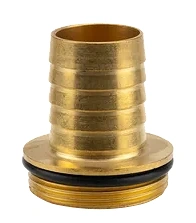 Przyłącze kranowe mosiężne 1-częściowe z uszcz. 1 1/4"/G 1 1/2"