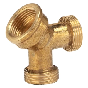 Rozdzielacz podwójny mosiężny 19 mm (3/4")