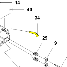 Łącznik gaźnika wykaszarki 345 FR Husqvarna