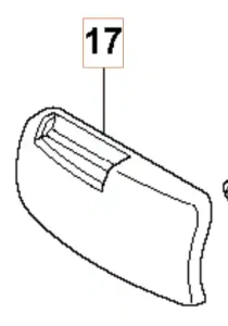 Osłona wykaszarki 345 FR Husqvarna