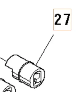 Nakrętka gaźnika wykaszarki 336RK Husqvarna