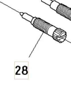 Śruba gaźnika wykaszarki 336RK/333RJ Husqvarna