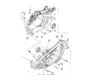 Zespół skrzyni korbowej pilarki 572XP Husqvarna