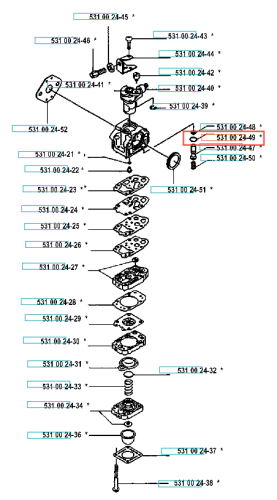 O-ring wykaszarki 120 R Husqvarna przedstawia okrągły element uszczelniający w kolorze czarnym, wykonany z materiału gumowego. Widoczny w zbliżeniu, przedstawiony z boku, podkreślający jego gładką fakturę. Zastosowanie w mechanizmie wykaszarki.