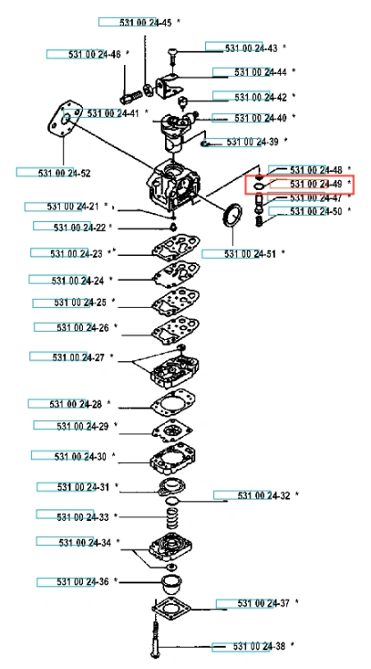 O-ring wykaszarki 120 R Husqvarna przedstawia okrągły element uszczelniający w kolorze czarnym, wykonany z materiału gumowego. Widoczny w zbliżeniu, przedstawiony z boku, podkreślający jego gładką fakturę. Zastosowanie w mechanizmie wykaszarki.