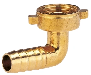 Przyłącze kranowe mosiężne, kolanowe G 3/4 "do węża 1/2"