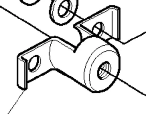 Wspornik wykaszarki 142 R Husqvarna