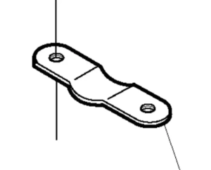 Wspornik wykaszarki 142 R Husqvarna