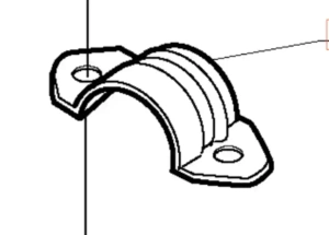 Wspornik wykaszarki 142R/142RJ Husqvarna