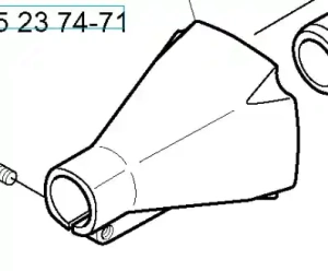 Osłona sprzęgła wykaszarki 142 R Husqvarna