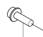 Śruba wału wykaszarki 143 RS Husqvarna